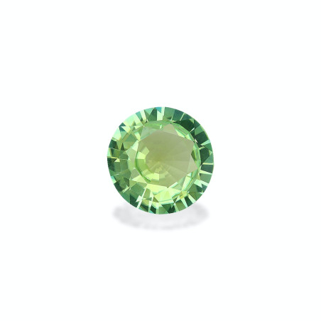 绿色电气石 taille 圆形 青柠绿 8.42 carats