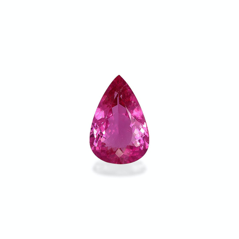 Rubellite taille Poire Fuscia Pink 2.79 carats