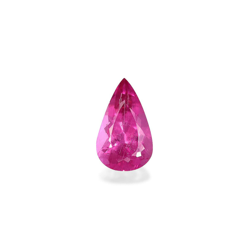 红碧榴石 taille 梨子 紫红色粉红 3.62 carats