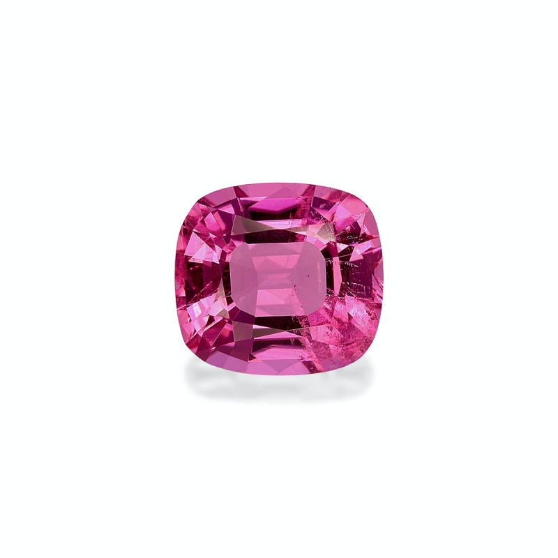 CUSHION-cut Rubellite Tourmaline Fuscia Pink 2.10 carats