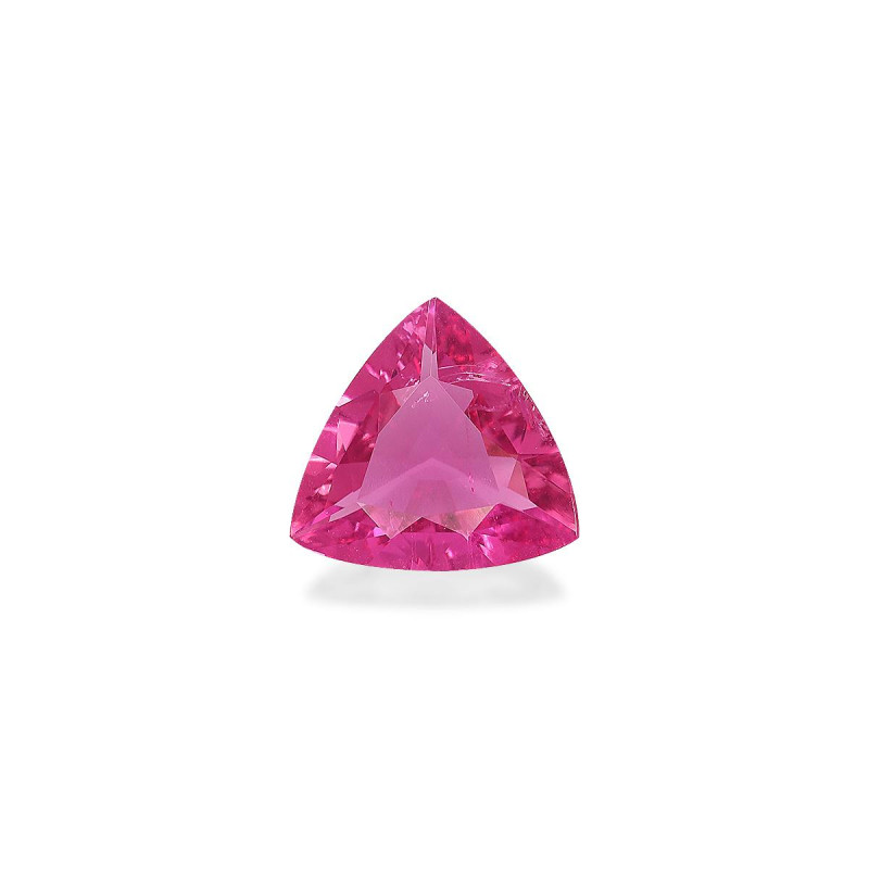 Rubellite taille Trilliant Fuscia Pink 2.18 carats
