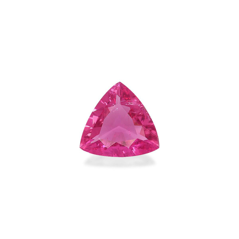红碧榴石 taille Trilliant 紫红色粉红 2.18 carats