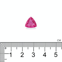 Trilliant geslepen Rubelliet Fuscia Roze 2,18 karaat