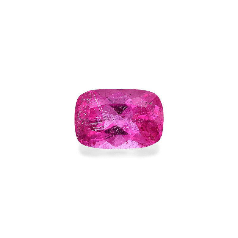 CUSHION-cut Rubellite Tourmaline Fuscia Pink 2.95 carats