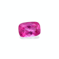 Rubelliet kussen geslepen Fuscia Roze 2,95 karaat