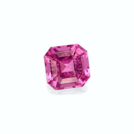 Rubelita taille CARRÉ Fuscia Pink 1.48 carats