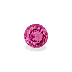 Rubelliet RONDE snit Fuscia Roze 2.00 karaat