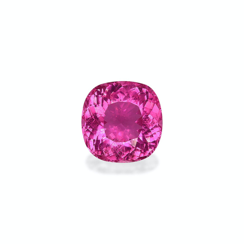 CUSHION-cut Rubellite Tourmaline Fuscia Pink 3.47 carats