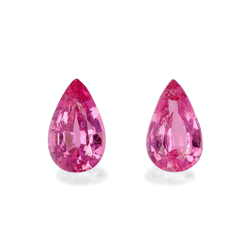 Rubellite taille Poire Fuscia Pink 2.29 carats