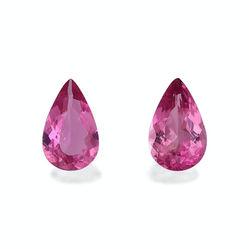Pear-cut Rubellite Tourmaline Bubblegum Pink 3.86 carats