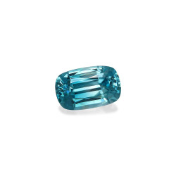 Blauwe Zirkoon kussen geslepen Blauw 6.01 karaat