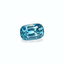 Blauwe Zirkoon kussen geslepen Blauw 6.45 karaat