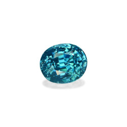 Ovale Blauwe Zirkoon Blauw 6.29 karaat