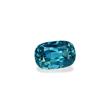 蓝锆石 taille 靠垫 蓝色 6.03 carats