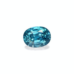 Ovale Blauwe Zirkoon van 6.26 karaat
