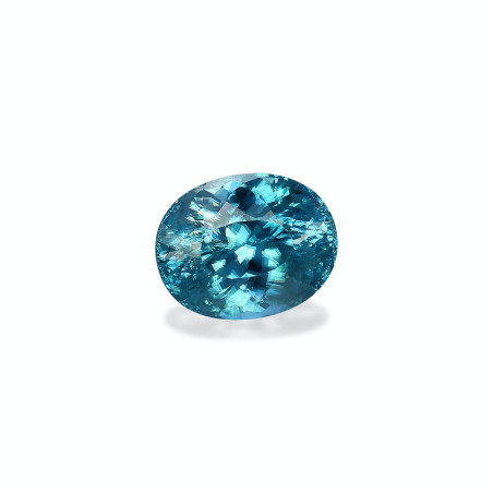 蓝锆石 taille 椭圆形 蓝色 7.16 carats