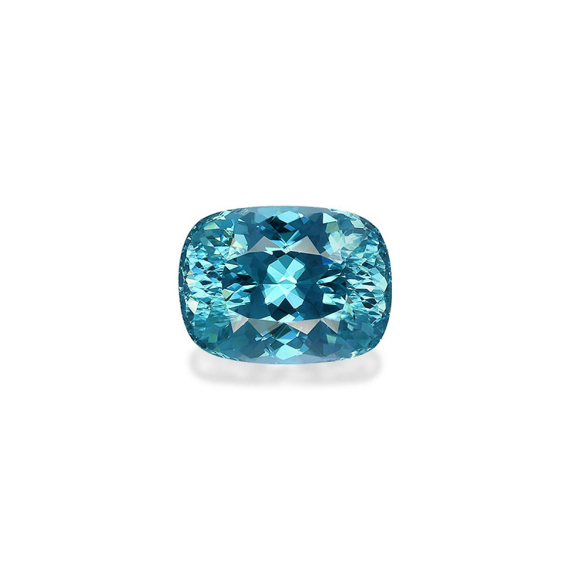 CUSHION-cut Blue Zircon Blue 6.18 carats