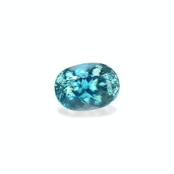 Ovale Blauwe Zirkoon Blauw 6.17 karaat