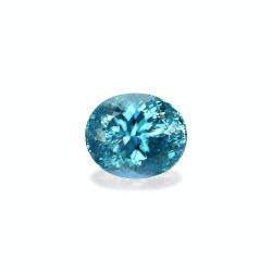 Zircon Bleu taille OVALE 蓝色...
