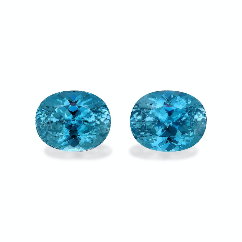 蓝锆石 taille 椭圆形 蓝色 20.26 carats
