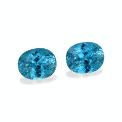 Ovale Blauwe Zirkoon van 20,26 karaat