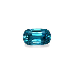 CUSHION-cut Blue Zircon...