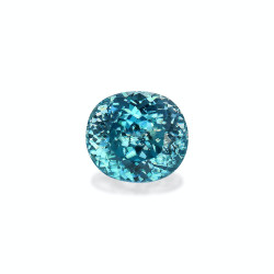 OVAL-cut Blue Zircon Blue...