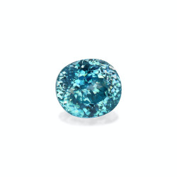Ovale Blauwe Zirkoon Blauw 8.87 karaat