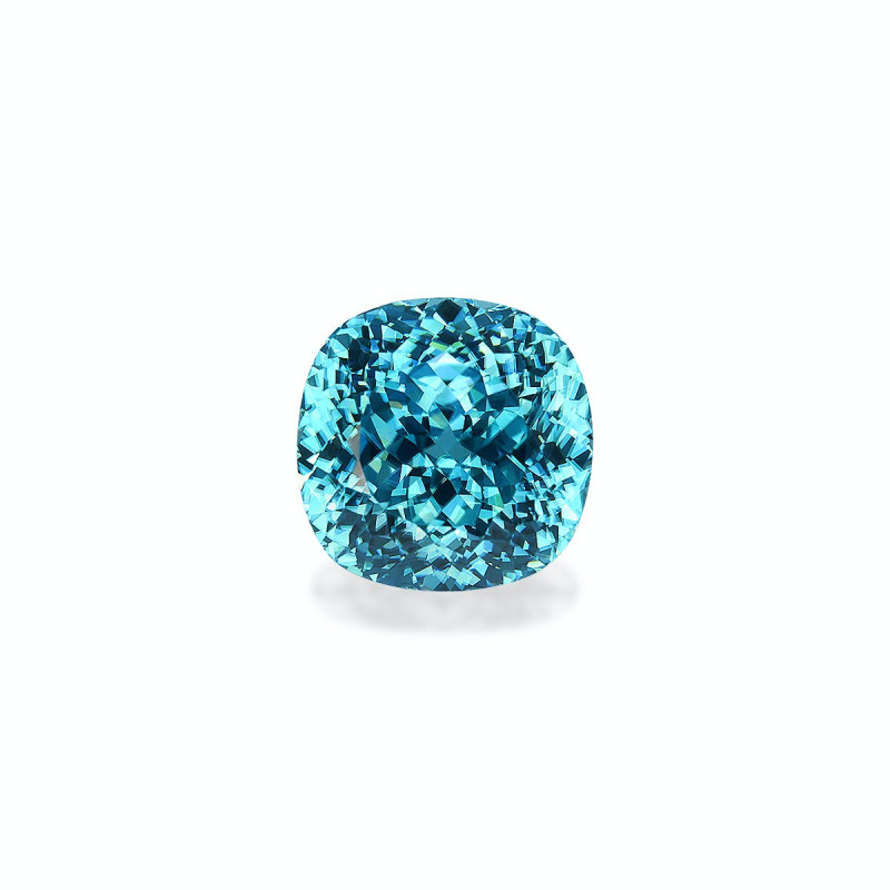 CUSHION-cut Blue Zircon Blue 8.79 carats