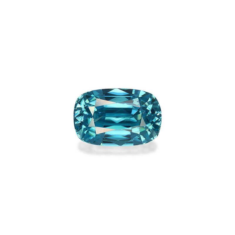 Zircon Bleu taille COUSSIN Bleu 4.34 carats