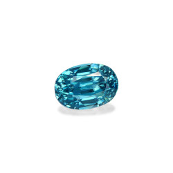 Ovale Blauwe Zirkoon 5.80 karaat