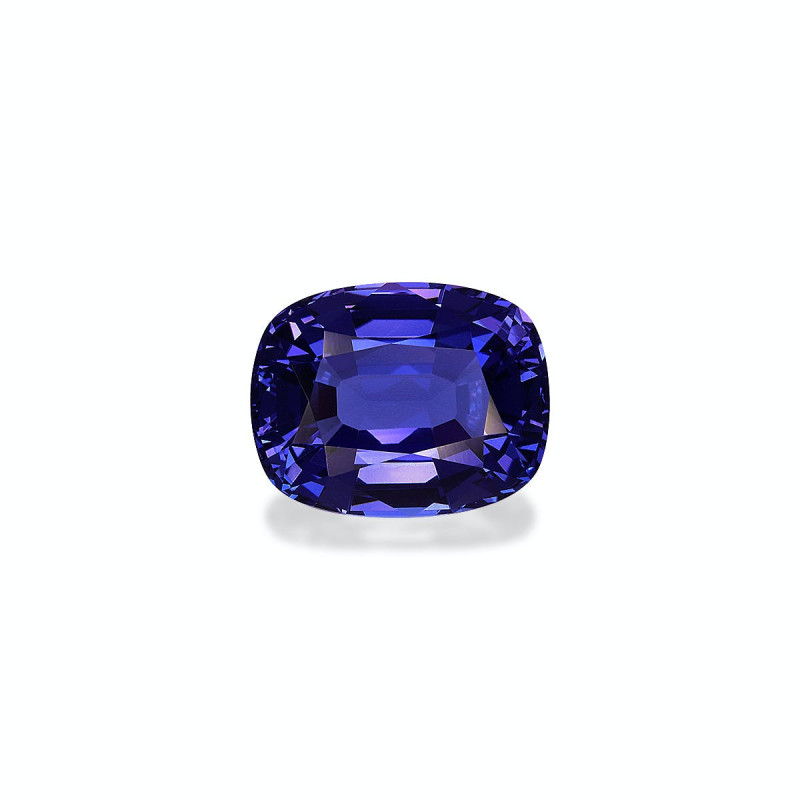CUSHION-cut Tanzanite Violet Blue 12.15 carats