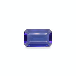 长方形紫蓝色坦桑石5.99克拉