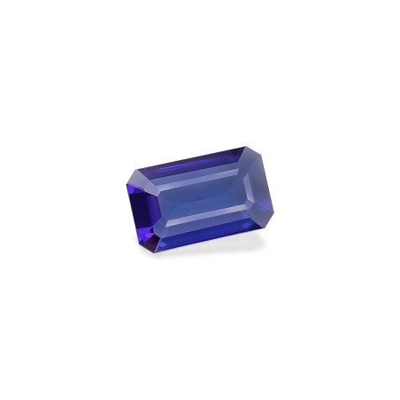 RECTANGULAR-cut Tanzanite Violet Blue 5.99 carats