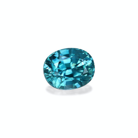 蓝锆石 taille 椭圆形 蓝色 5.28 carats