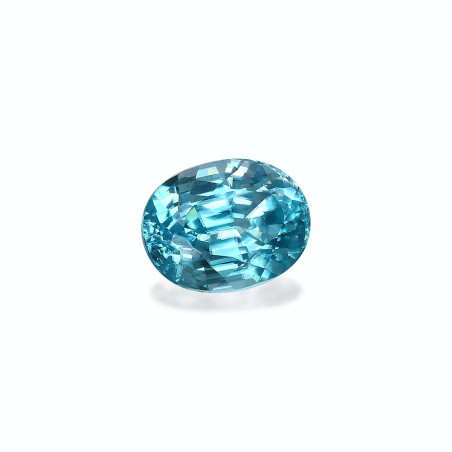 蓝锆石 taille 椭圆形 蓝色 5.21 carats
