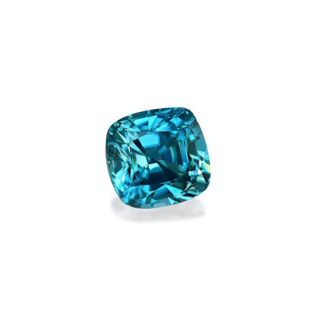 蓝锆石 taille 靠垫 蓝色 4.65 carats