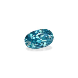 Ovale Blauwe Zirkoon 3.33 karaat