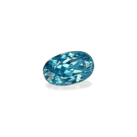 蓝锆石 taille 椭圆形 蓝色 3.33 carats