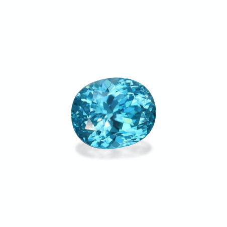 蓝锆石 taille 椭圆形 蓝色 5.63 carats