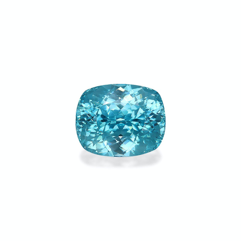 CUSHION-cut Blue Zircon Blue 5.88 carats