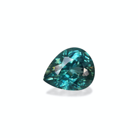 Zircon Bleu taille Poire Bleu 10.13 carats