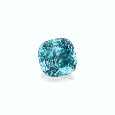 Blauer Zirkon lengte KISSEN Blau 7.90 karaten