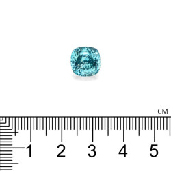 Blauwe Zirkoon kussen geslepen Blauw 7.90 karaat