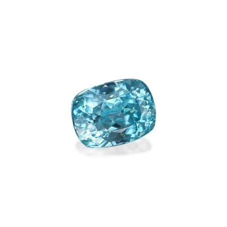 CUSHION-cut Blue Zircon Blue 8.14 carats