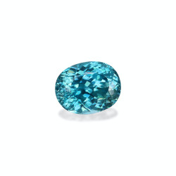 Ovale Blauwe Zirkoon Blauw 7.57 karaat