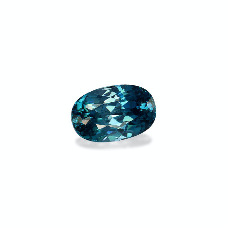 OVAL-cut Blue Zircon Blue 7.17 carats