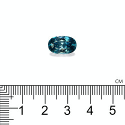 Ovale Blauwe Zirkoon Blauw 7.17 karaat