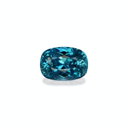 CUSHION-cut Blue Zircon...