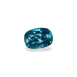 Blauwe Zirkoon kussen geslepen Blauw 7.18 karaat